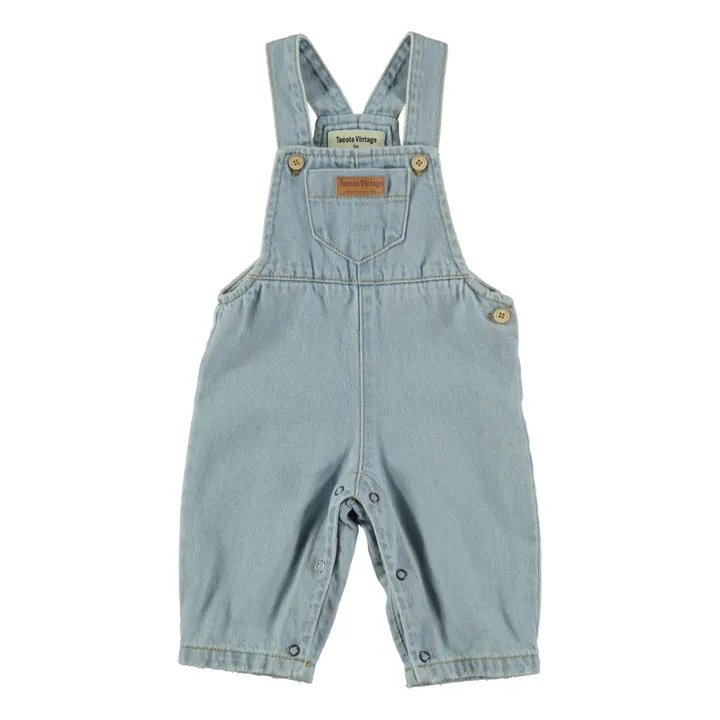 Tocoto Vintage Salopette Baby Denim | Bleu