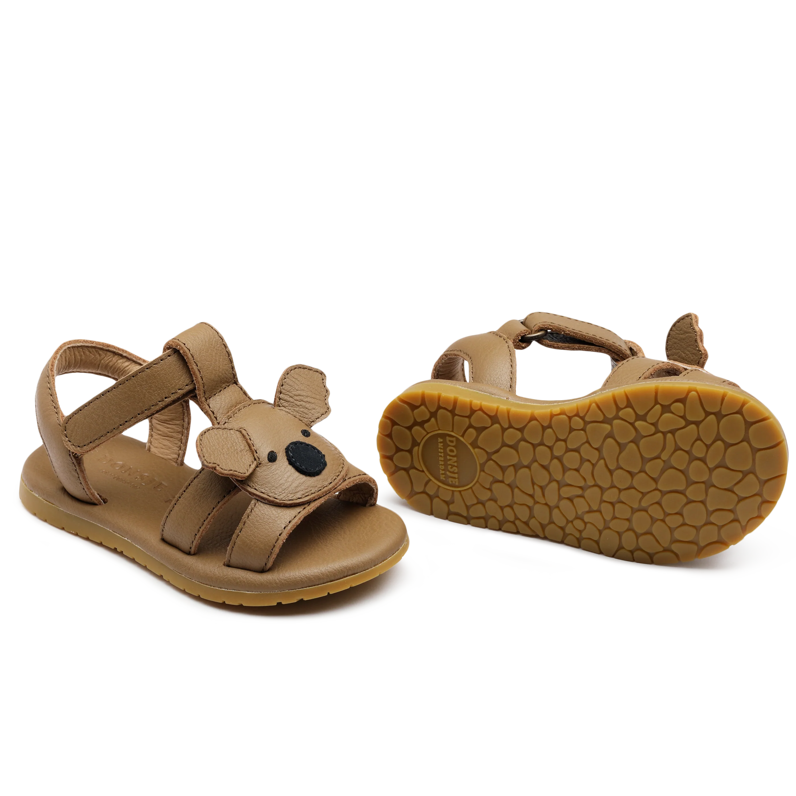Mhalo Sandals | Koala | Truffle Leather