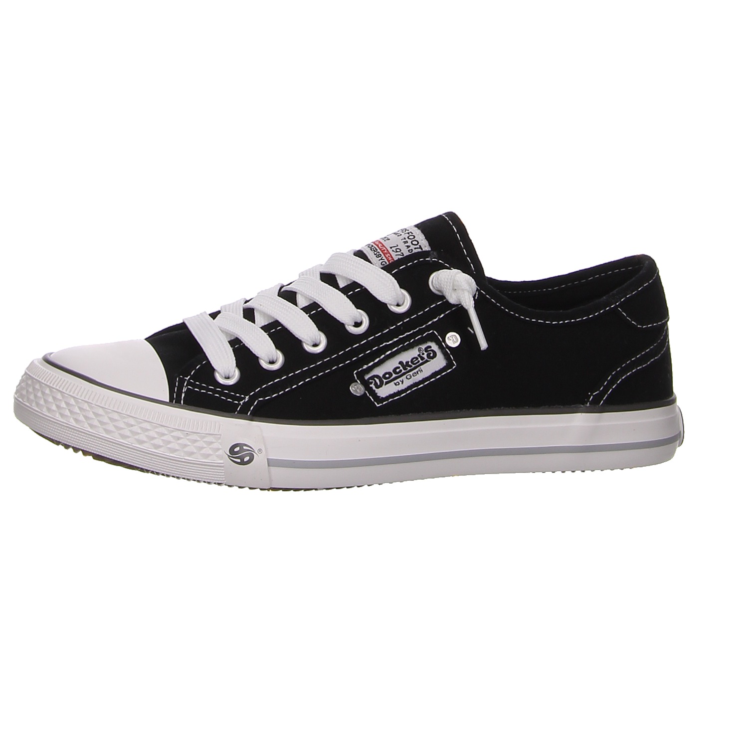 Dockers Halbschuh schwarz schwarz