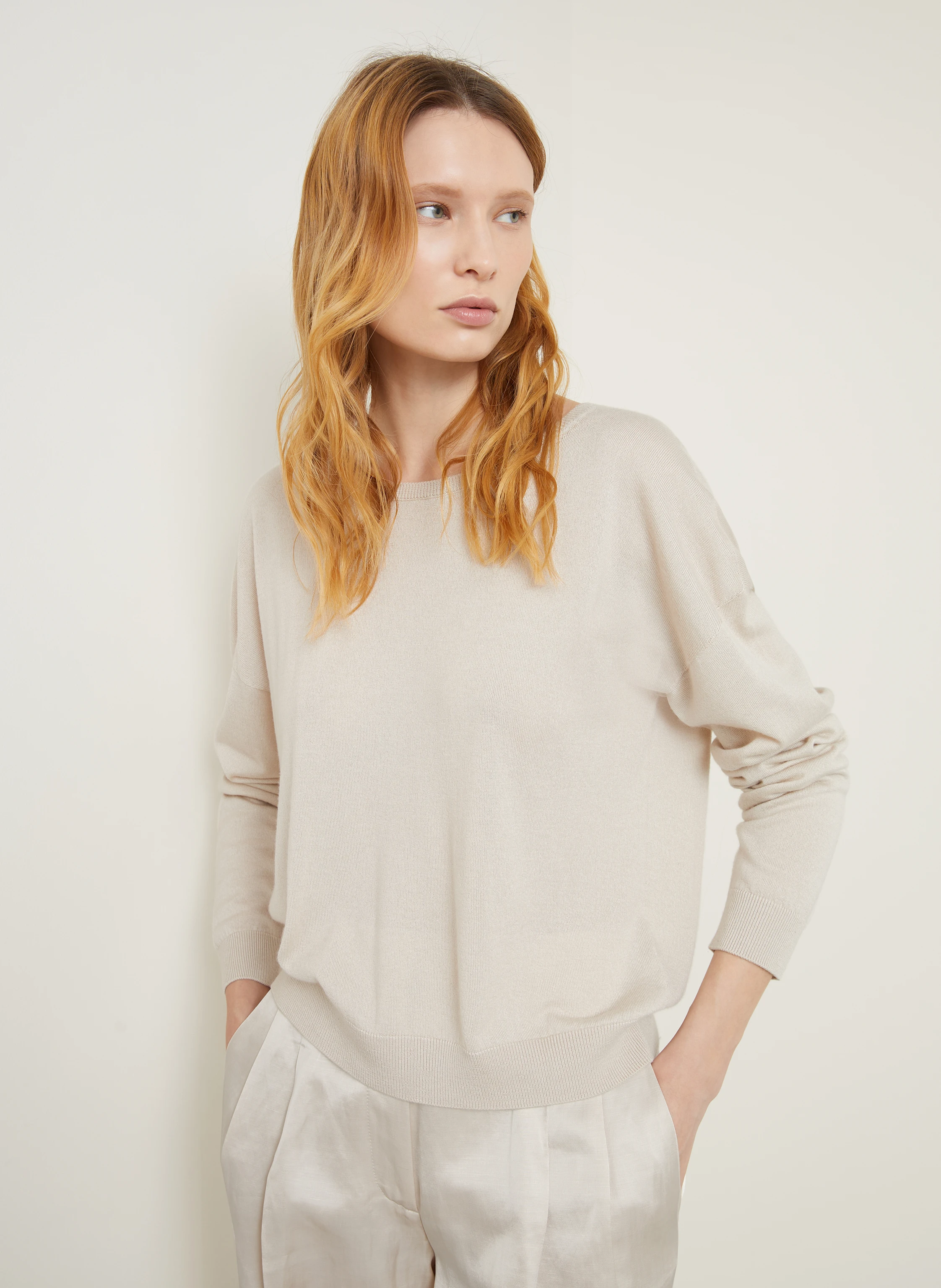 IRIS von ARNIM Cashmere-Pullover LUMI mit Seide