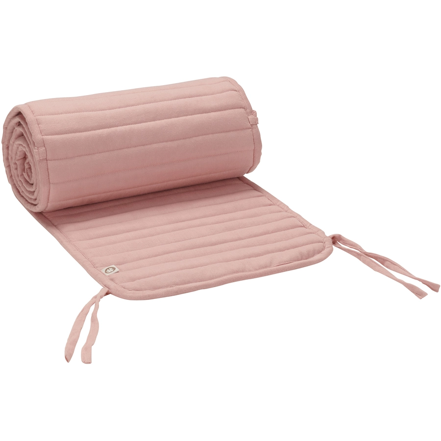 Noppies Bumper für den Laufstall Quilted bed bumper cot Misty Rose