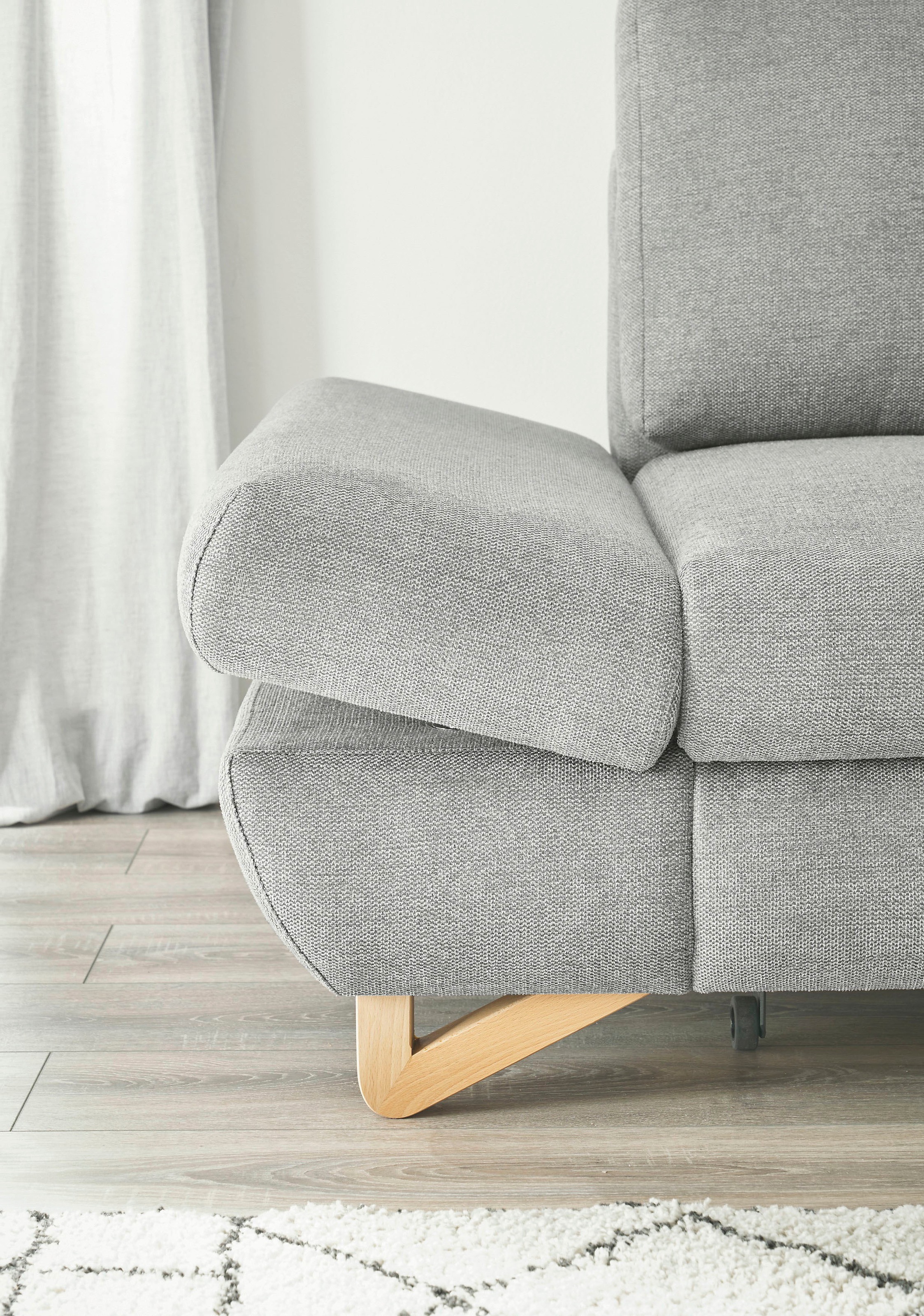 Home affaire Schlafsofa »City/Giron« komfortable Bettfunktion (Liegefläche 245 x 138 cm), sowie Bettkasten