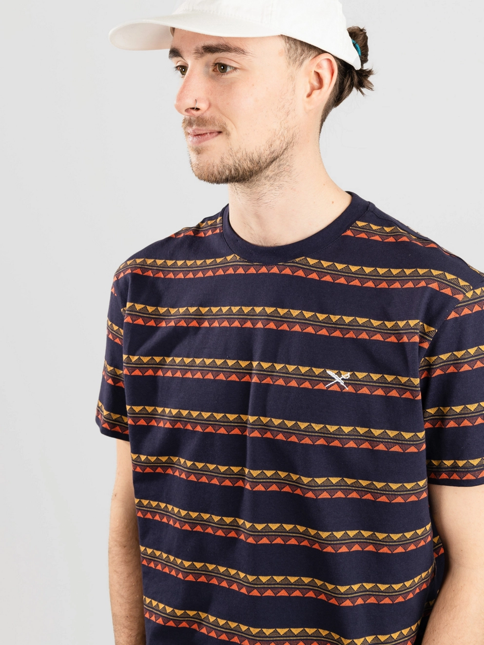 Iriedaily Monte Noe Jaque 0 T-Shirt navy orange