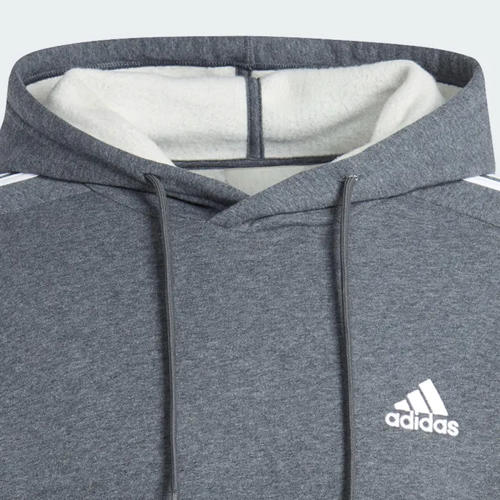 Adidas Essentials 3-Stripes Fleece Hoodie Heren