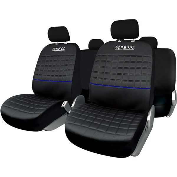 Sparco Kit Coberturas de Bancos Corsa Lazio Azul