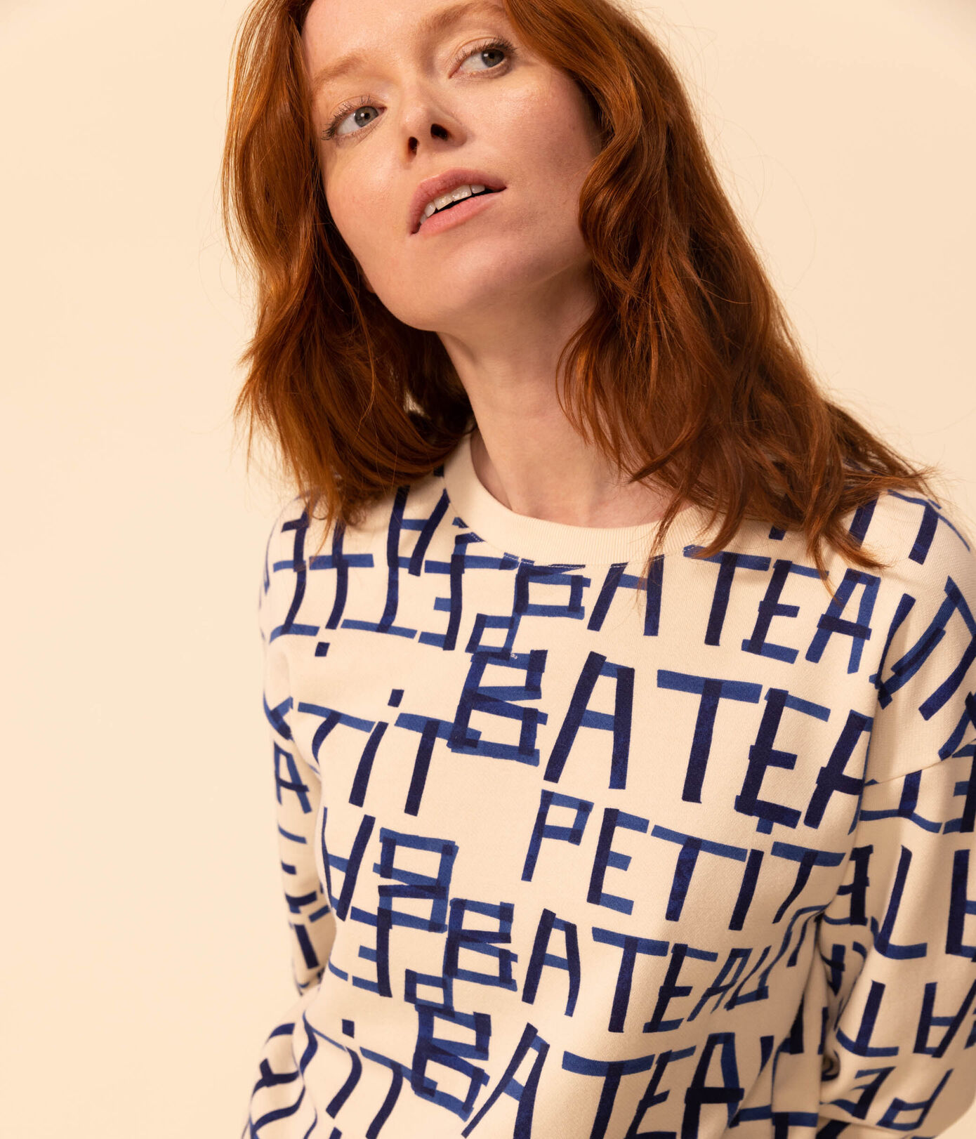 Sweatshirt en molleton Femme