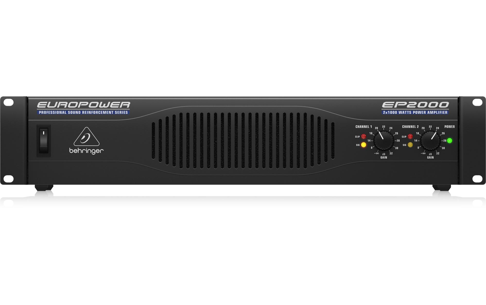 Endstufe EP2000<br>2000-W-Stereo-Endstufe mit ATR-Technologie