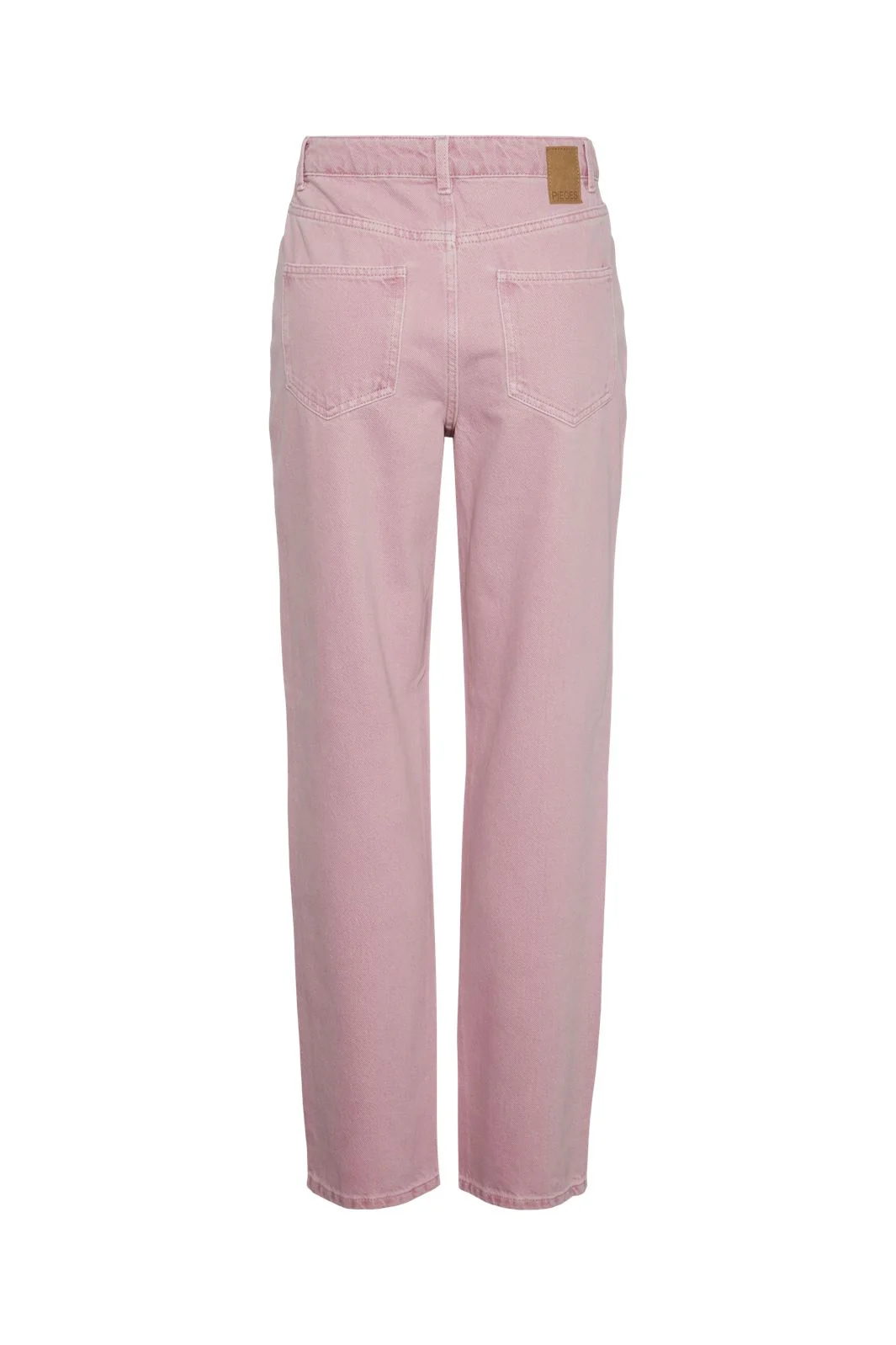 Pieces Pcfria Straight Denim Pants 4584190 candy pink washed
