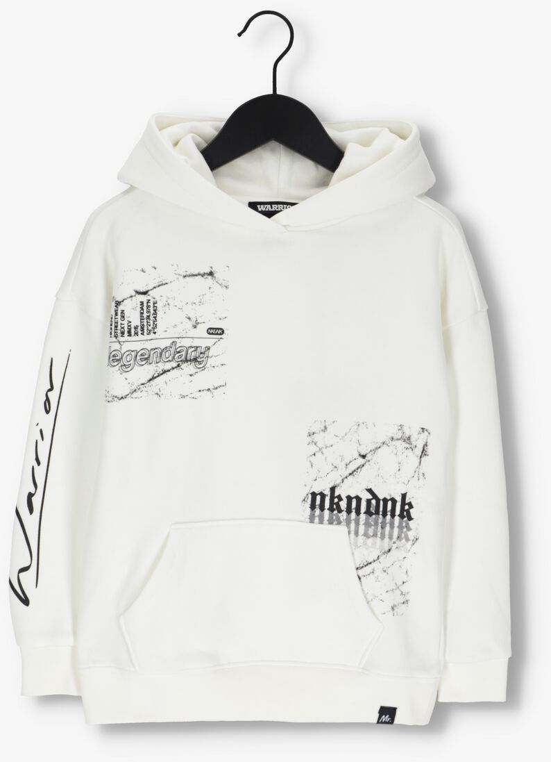 NIK & NIK gebroken wit nik & nik  warrior hoodie