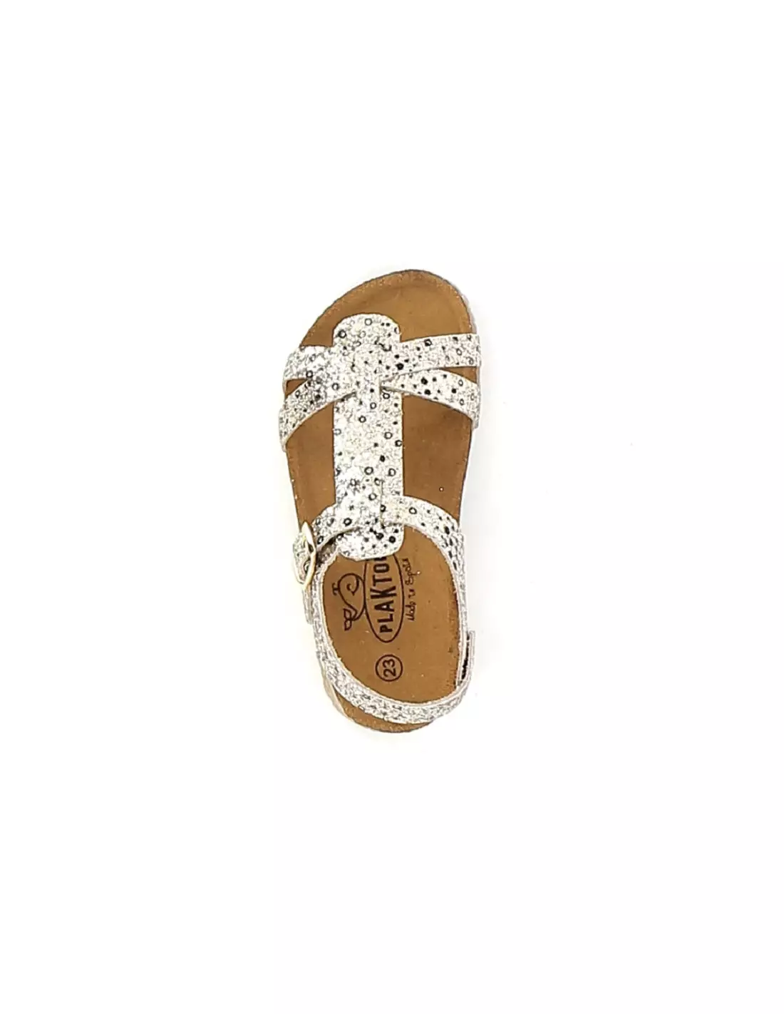 PLAKTON PAOLA - Sandales & nu-pieds Oro
