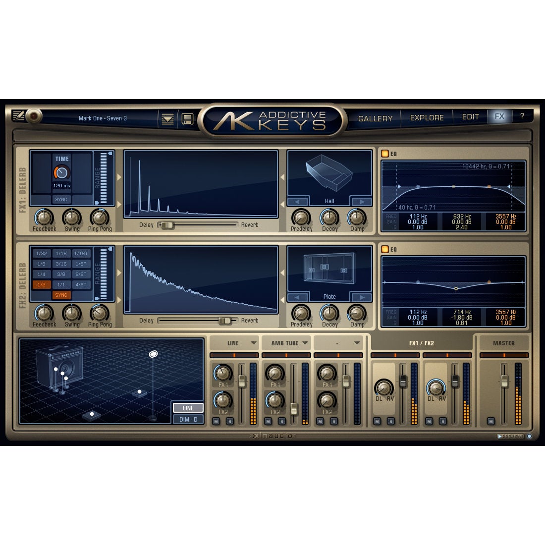 XLN Audio Mark One virtuele stage piano (download)