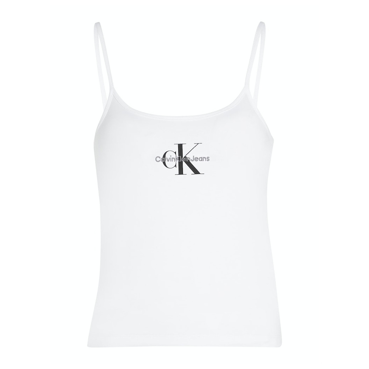 CK Jeans MONOLOGO STRAPPY TANK TOP