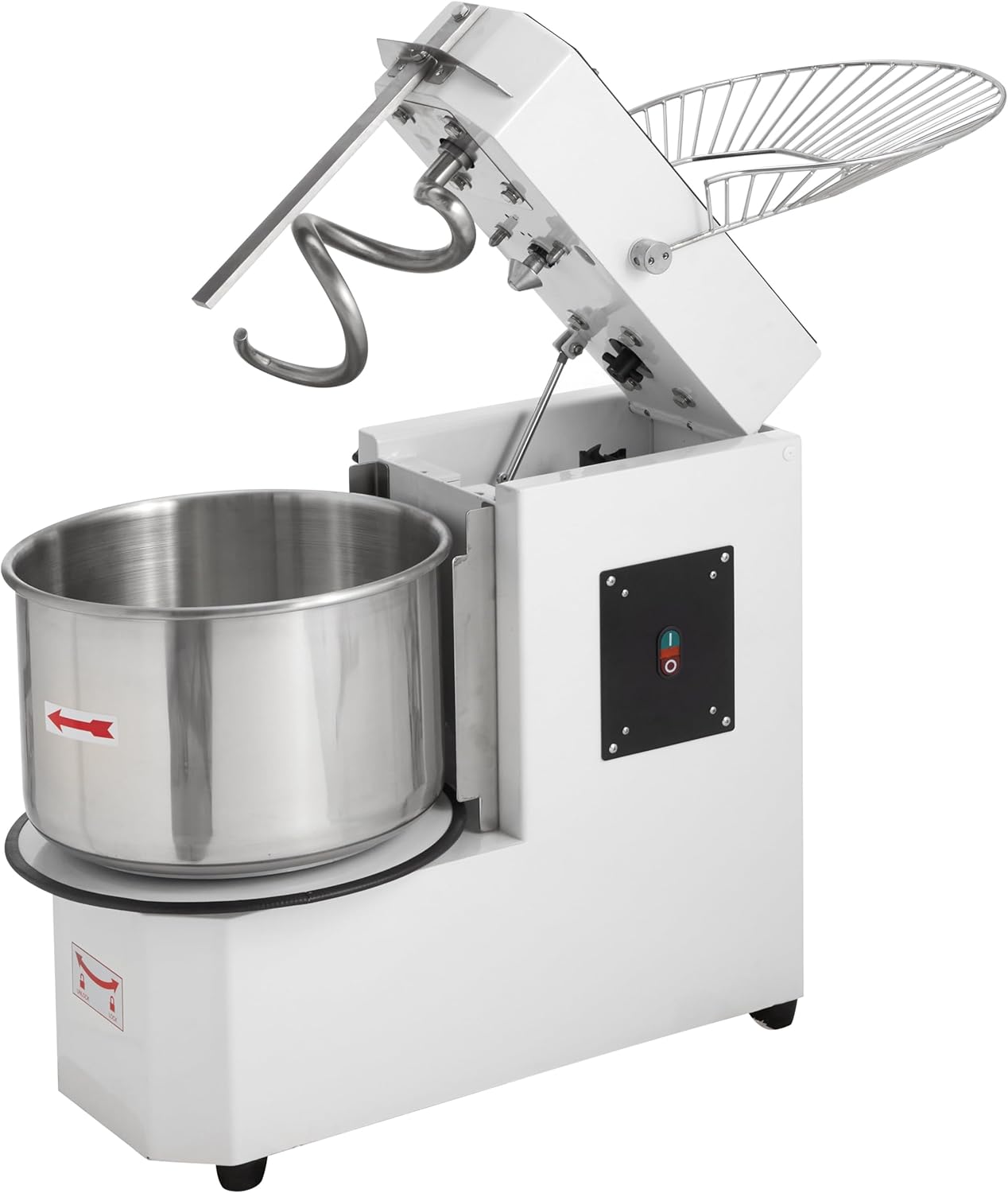 Teigknetmaschine ECO 30 Liter 230 Volt - variabler Kopf Gastronomiebedarf