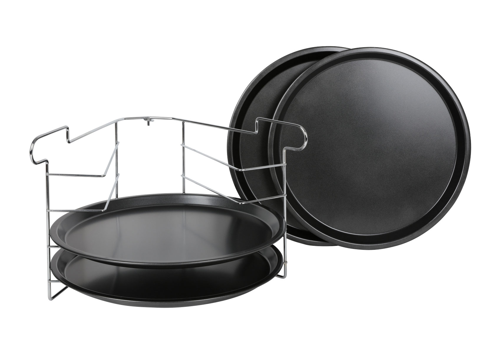 Pizza-Backblechset 5-teilig 30cm