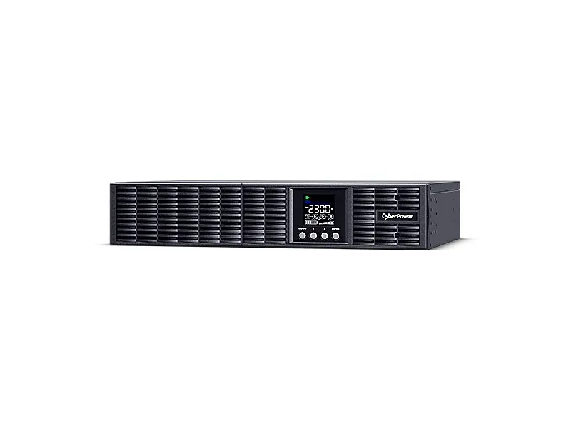 CyberPower Smart App Online S OLS1500ERT2UA - UPS (stativ-monterbar / ekstern) - AC 230 V - 1350 Watt - 1500 VA - 1-faset - 7 At - RS-232, USB - output-stikforbindelser: 8 - 2U - sort