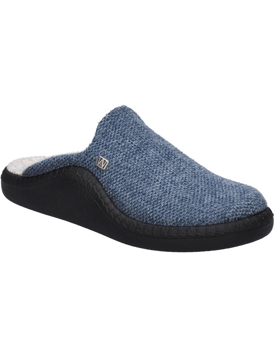 Hausschuh Monaco D 149, blau