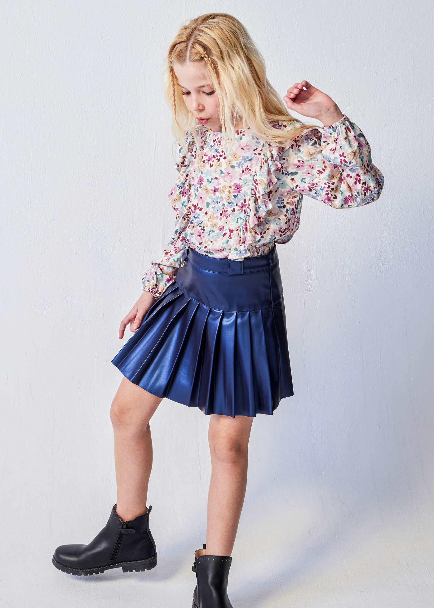 Blusa estampada para meninas