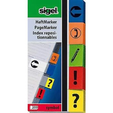 Sigel Haftmarker Symbol