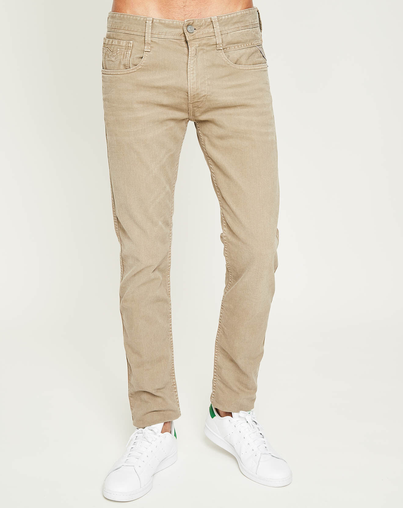 Replay Jean Slim Anbass Hyper Color beige