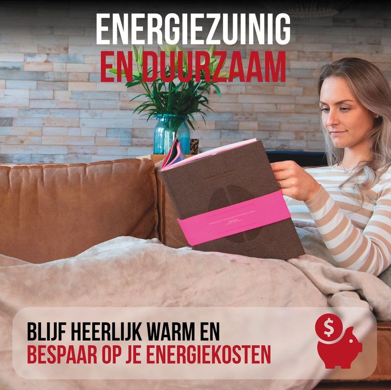 DistinQ - DQEB01GY - Elektrische Deken - Grijs