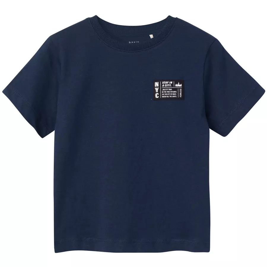 name it T-Shirt Nmmvector Dark Sapphire