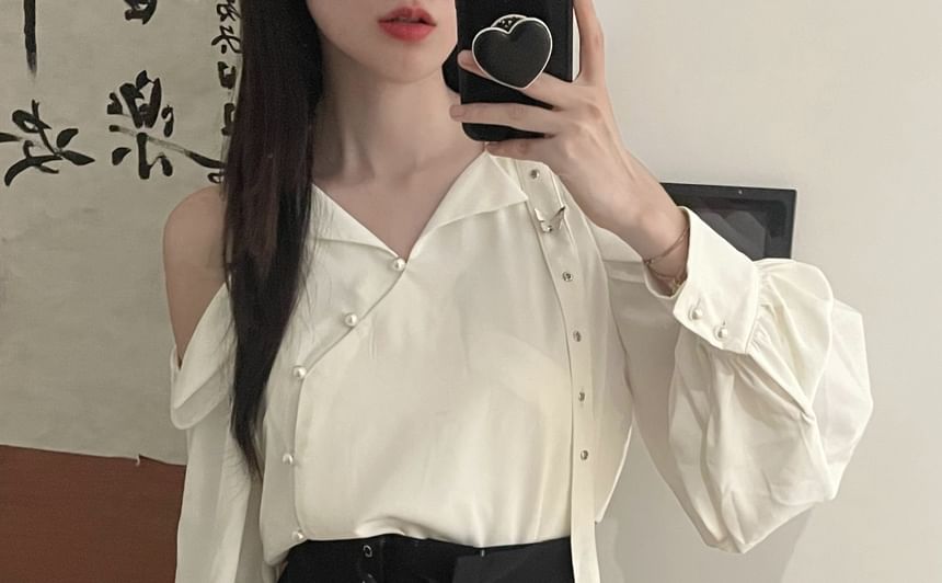 Florimi - High Wait Plain Asymmetrical Skort