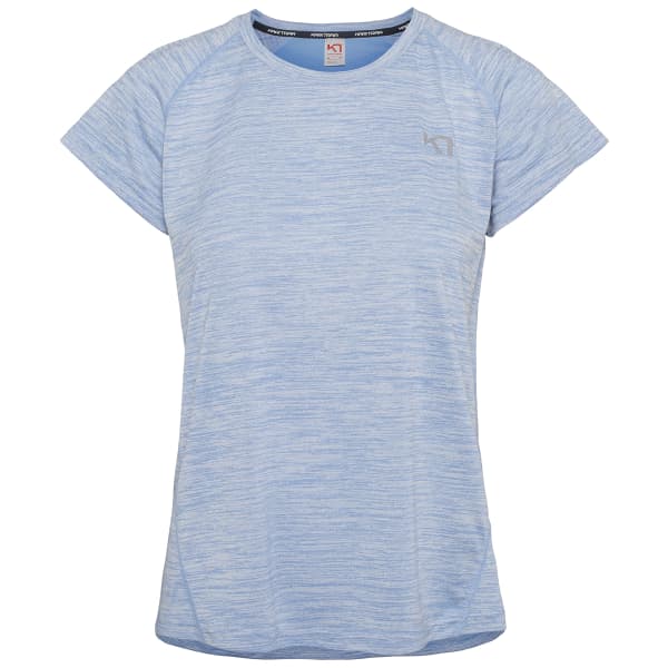 T-shirt randonnée KARI TRAA EMILY SHORT SLEEVE PASTEL LIGHT BLUE