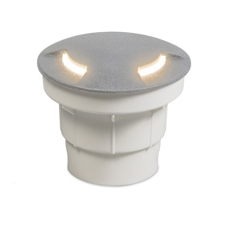 Moderne buiten grondspot grijs incl. LED IP67 - Ceci 2