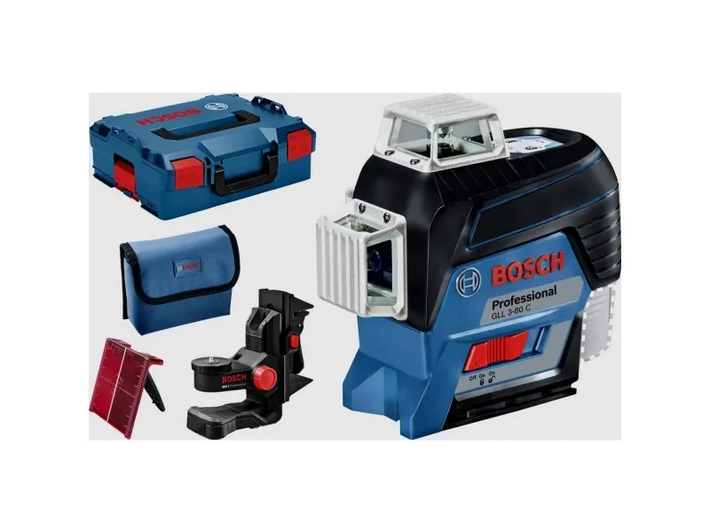 Bosch GLL 3-80 C Professional - Krydslinjelaservaterpas