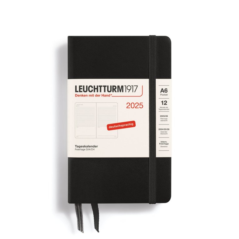 Leuchtturm Tageskalender 12 Monate