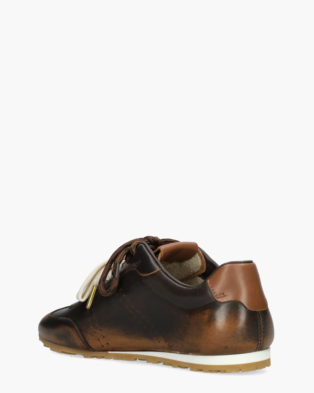 Nubikk Billy Lou Donkerbruin/Cognac Damessneakers