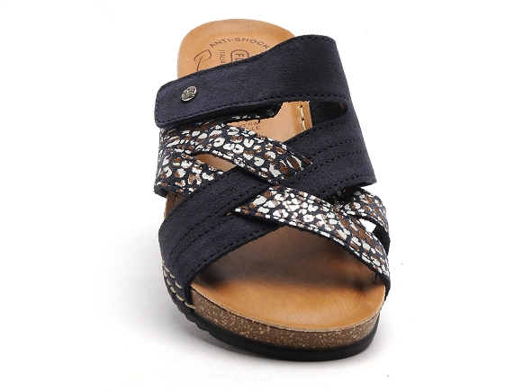 Flyflot mules et sabots plats femme flaxal bleu