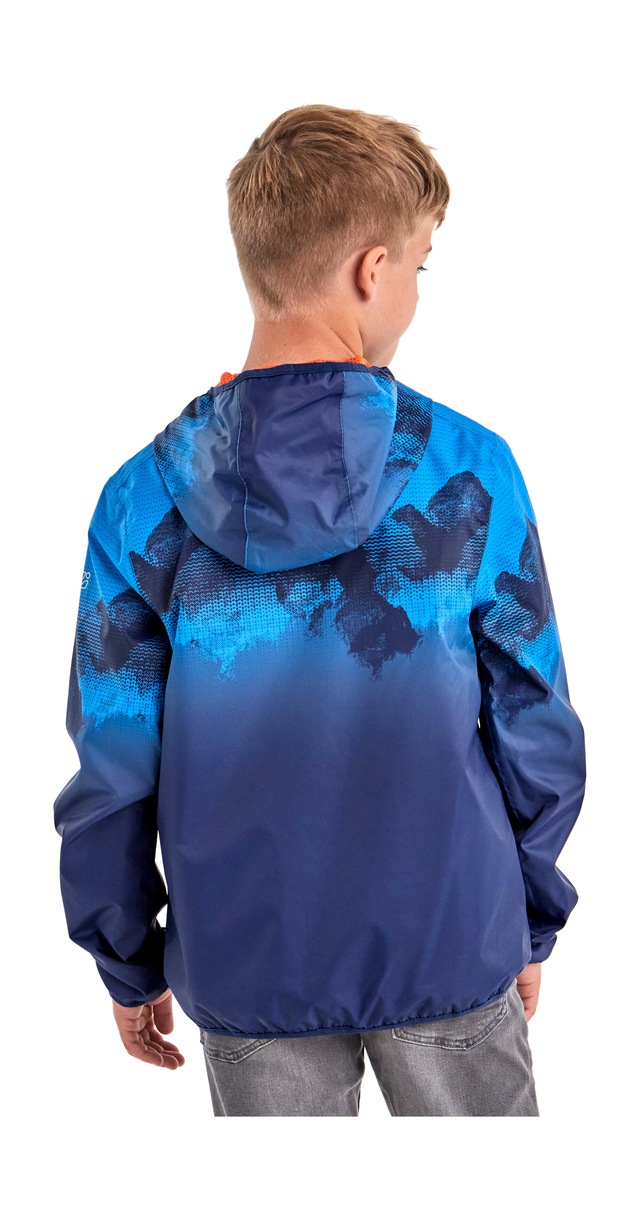 Killtec Outdoorjacke »Lyse BYS JCKT B« Leichte, wasserdichte Kinderjacke, klein verpackbar, cooles Muster