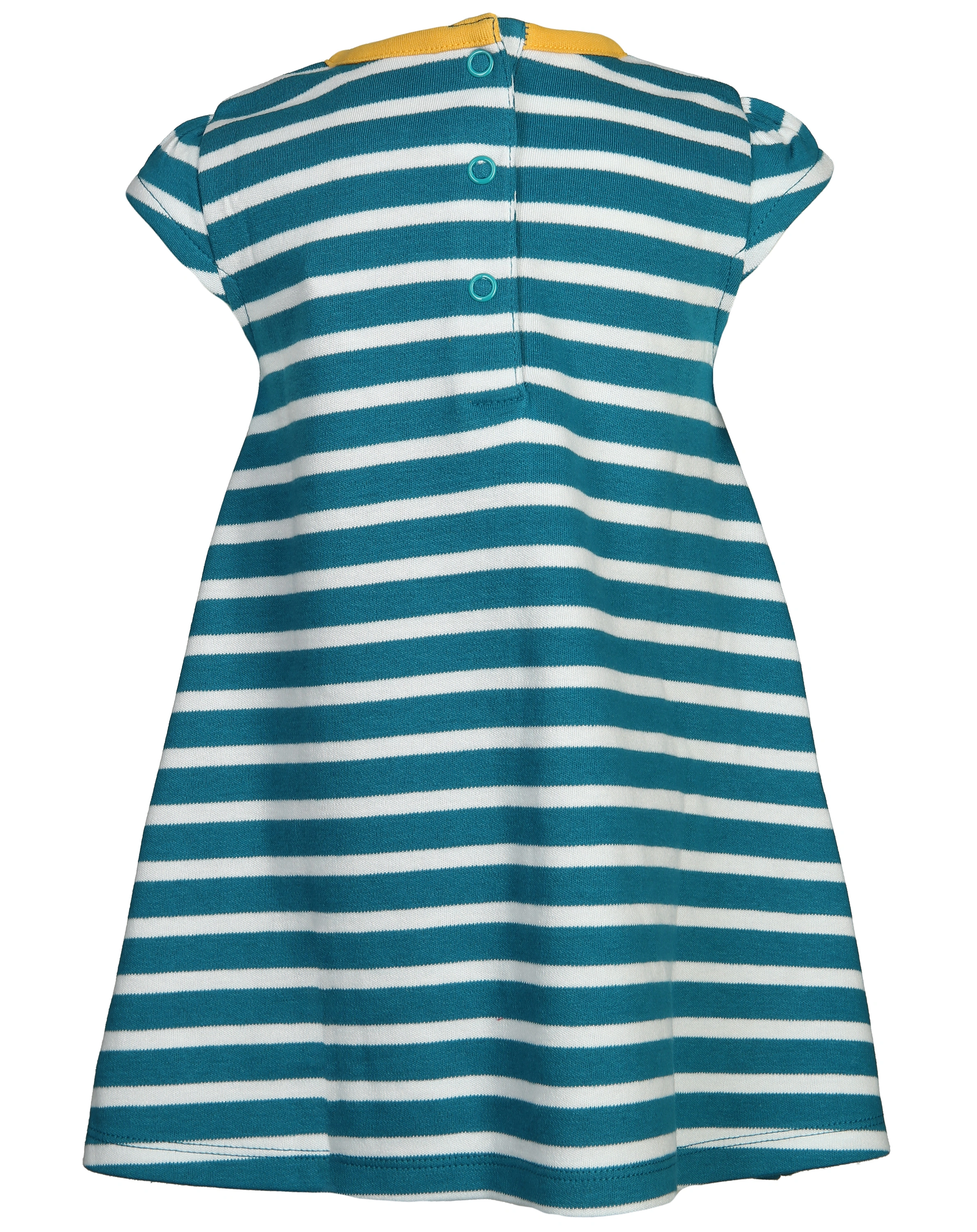 Kurzarm-Kleid GIANNA - MERMAID in blau