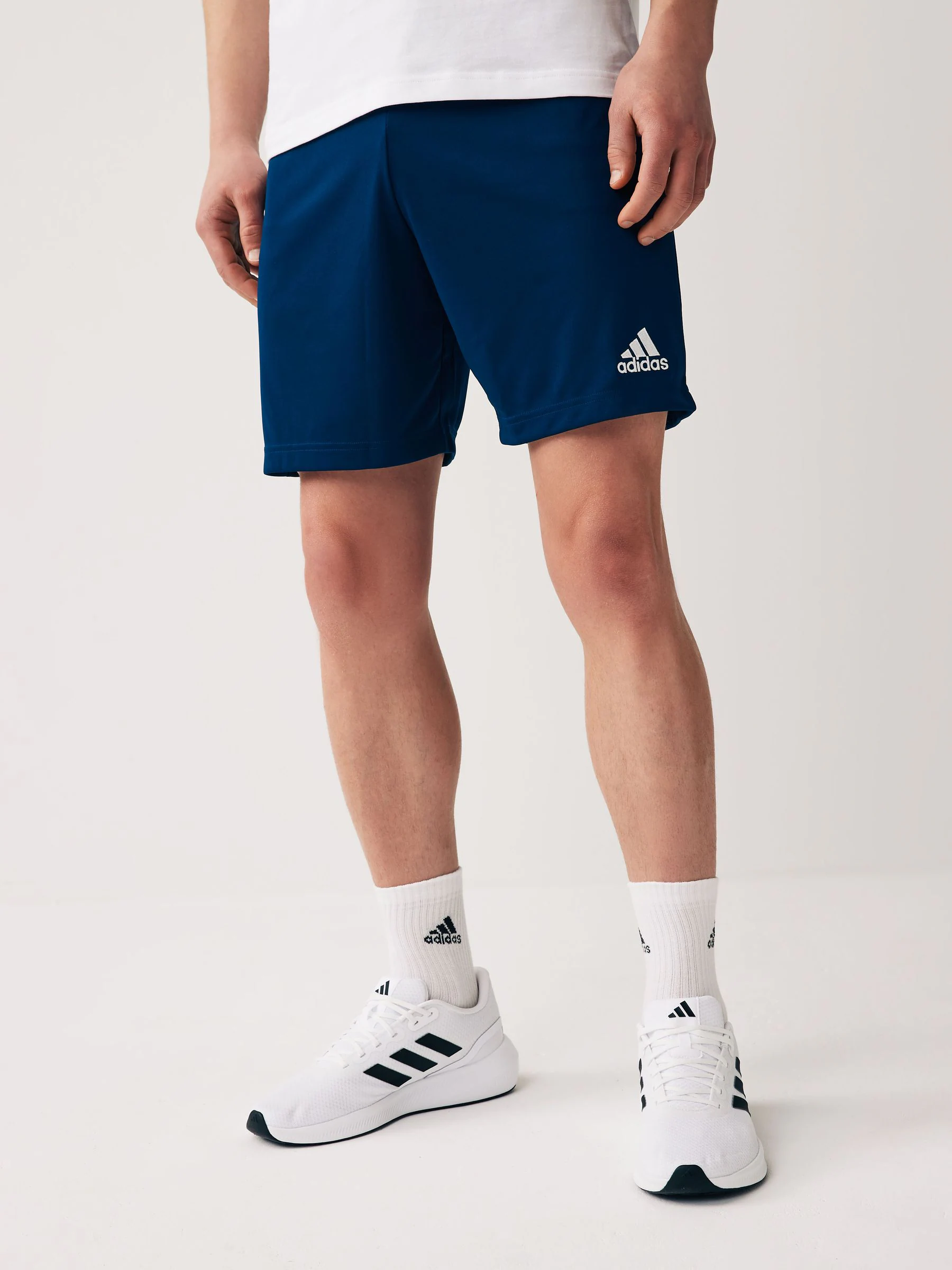 Marineblauw - adidas Entrada short