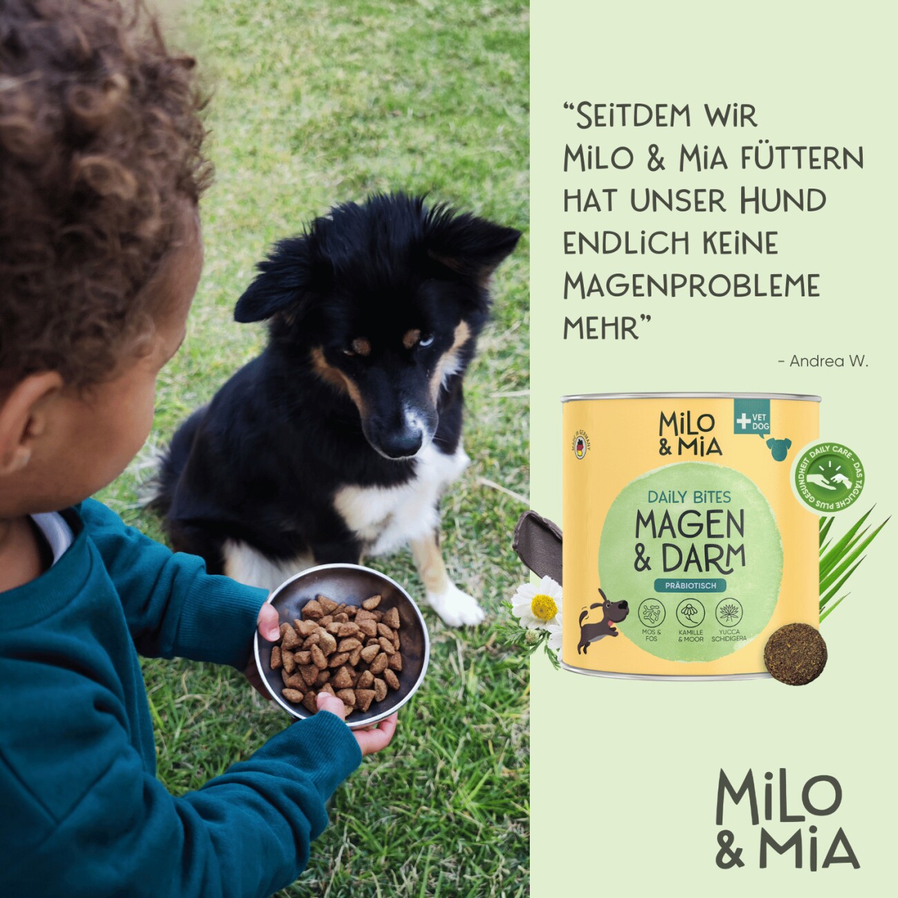 Milo & Mia Daily Bites - Magen & Darm Snack 300 g
