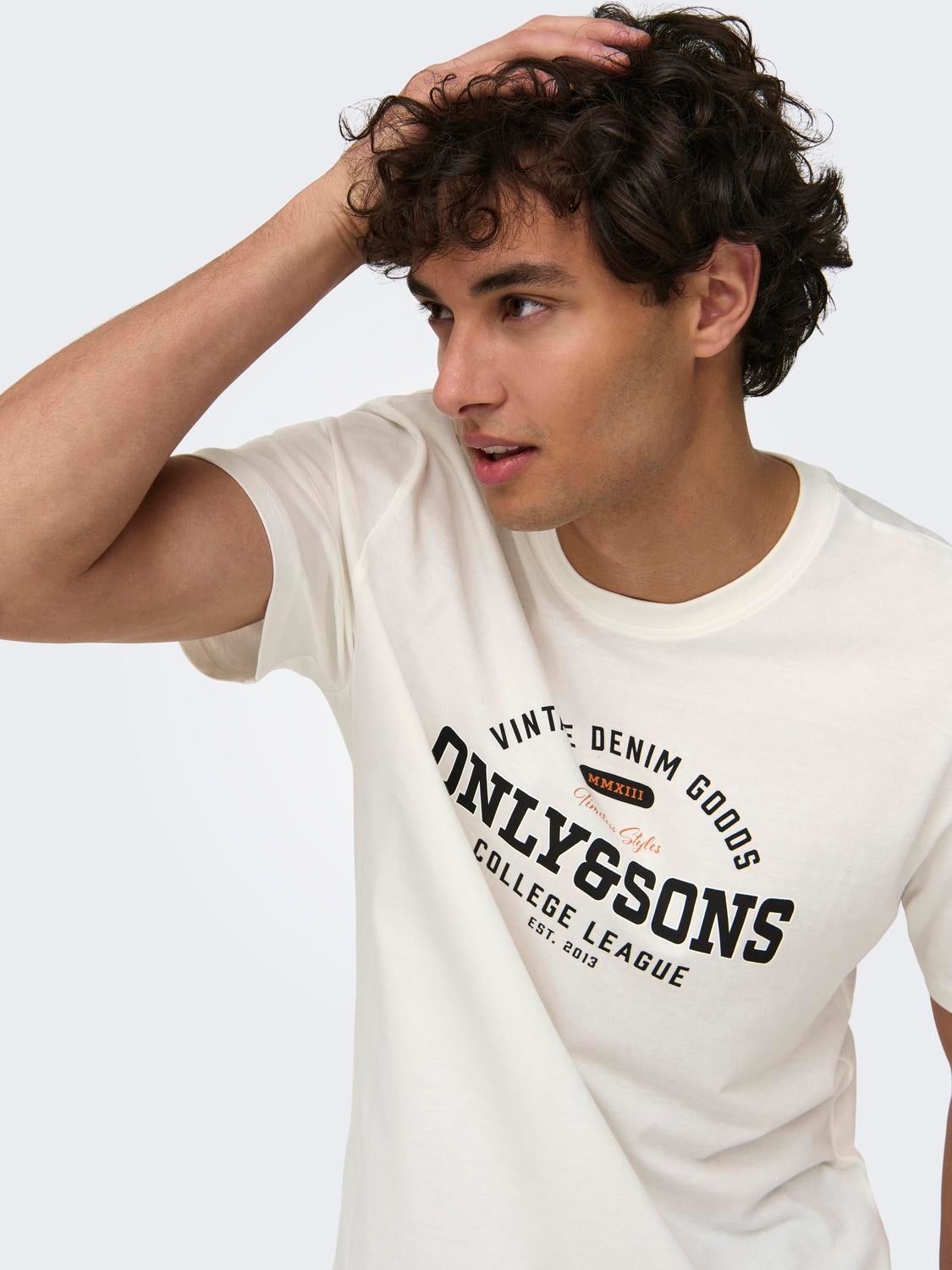 ONSLENNY T-shirt Cloud Dancer
