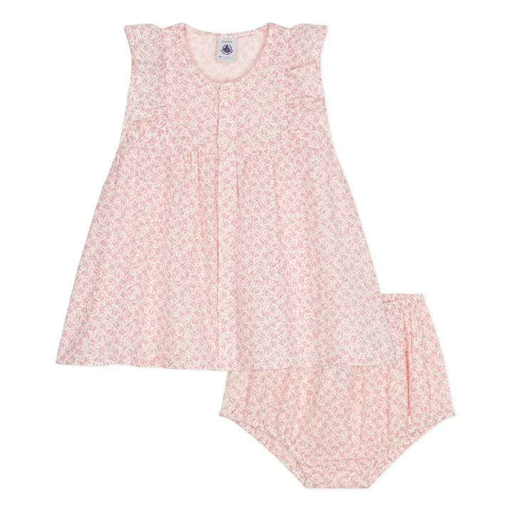 Petit Bateau Ensemble Robe Momo Naoshima | Rose