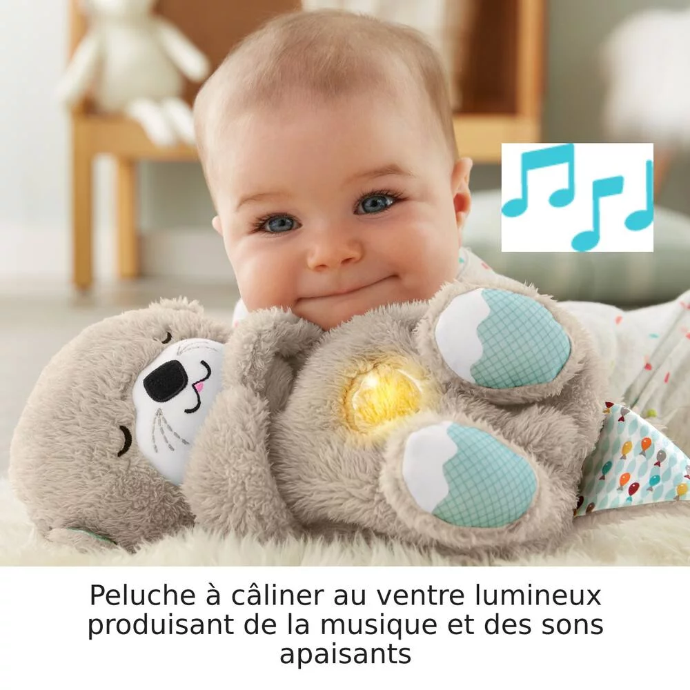 PELUCHE MA LOUTRE CALINS BONNE NUIT