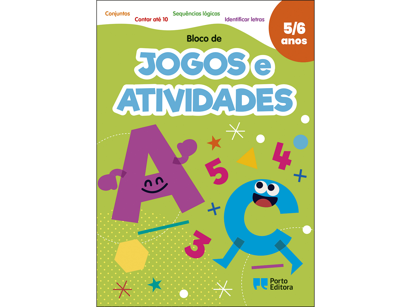 LIVRO BLOCO DE JOGOS E ATIVIDADES - 5/6 ANOS