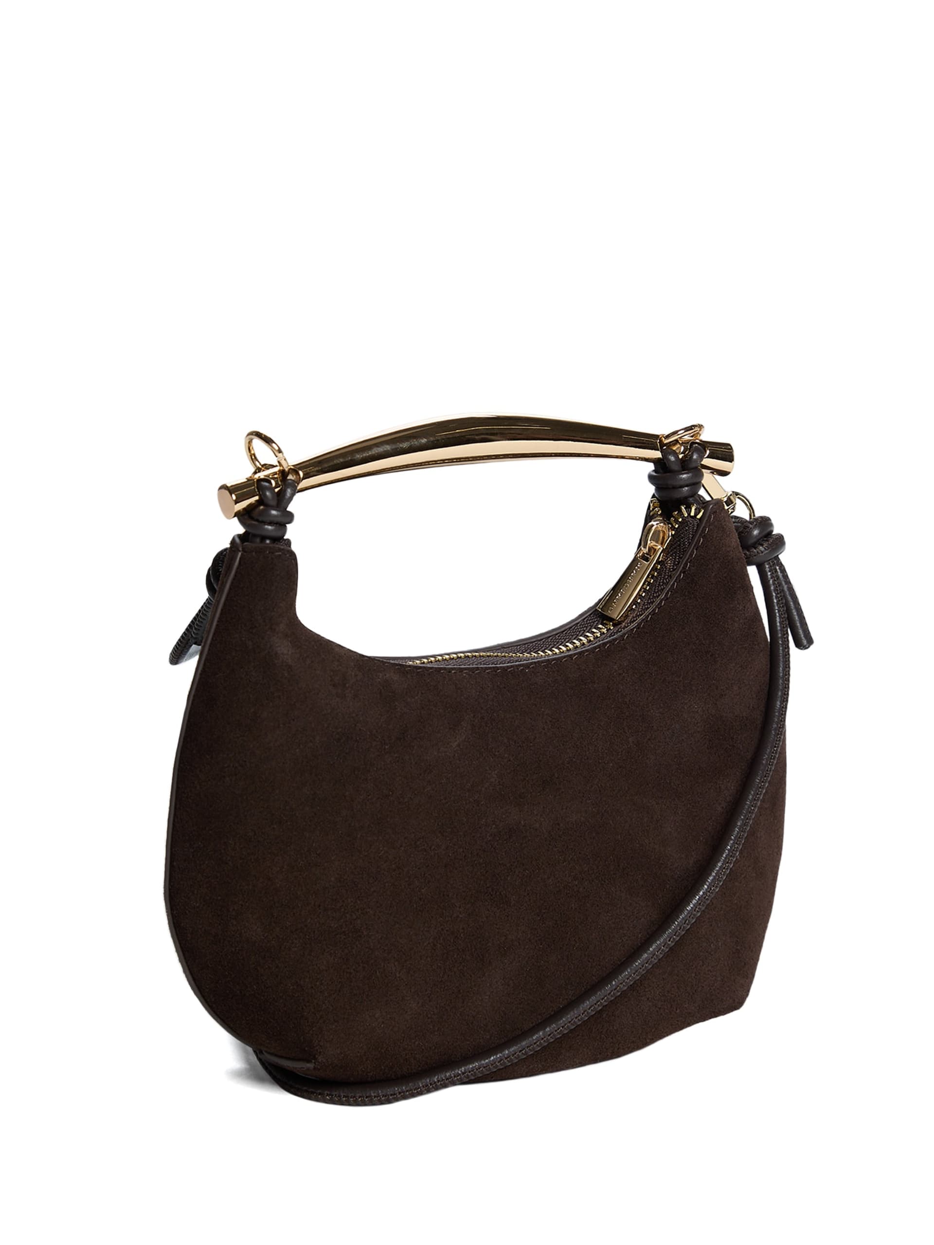 Bolsa Mini Hobo Victoria em Couro