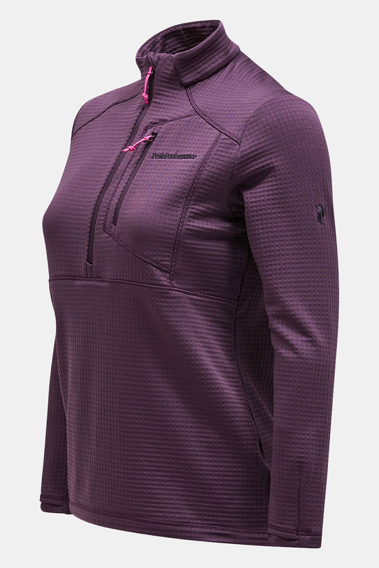Peak Performance Peak Performance W Trail Polartec Half Zip Fleecetrui Dames