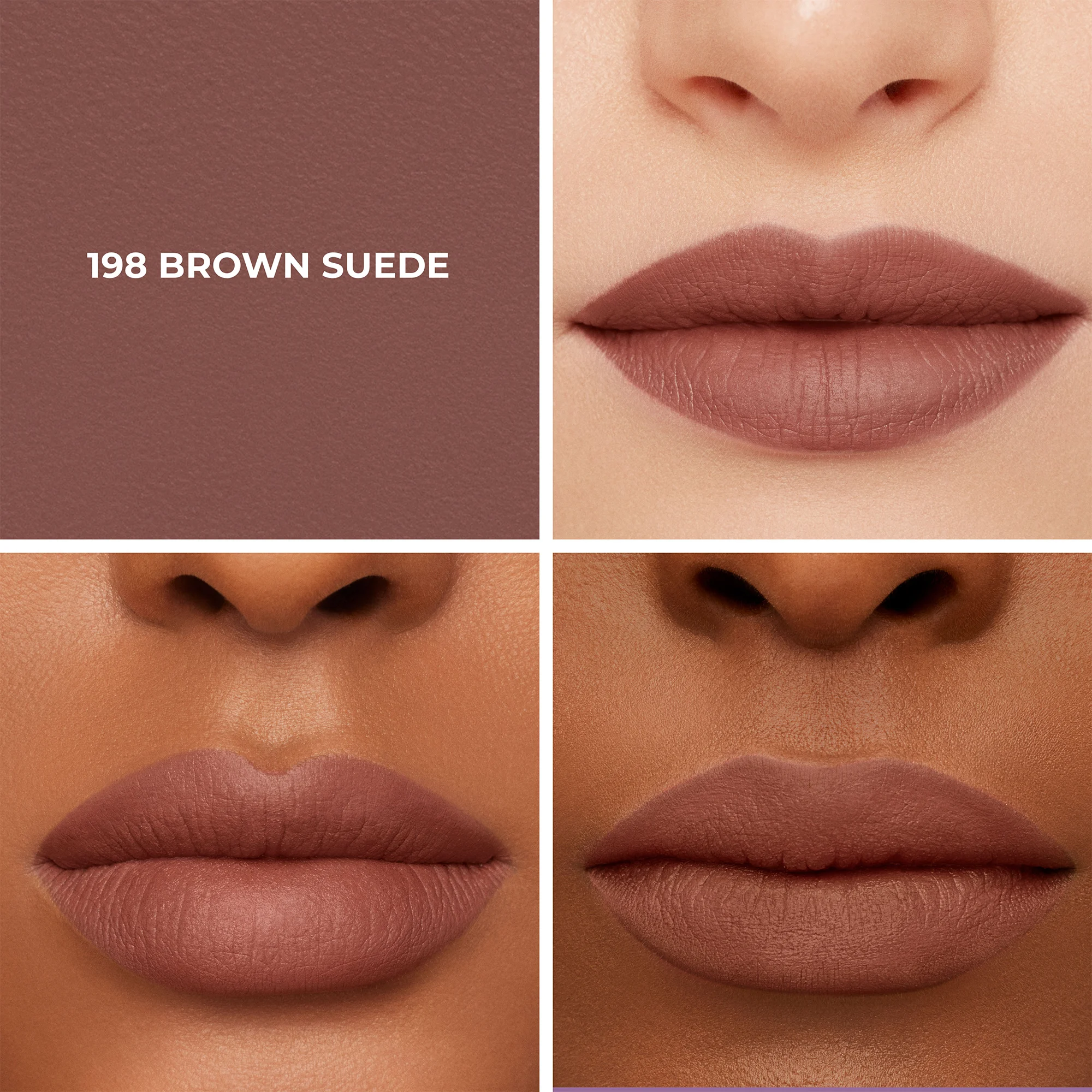 CAVIAR SMOOTHING MATTE LIPSTICK |- 198 Brown Suede