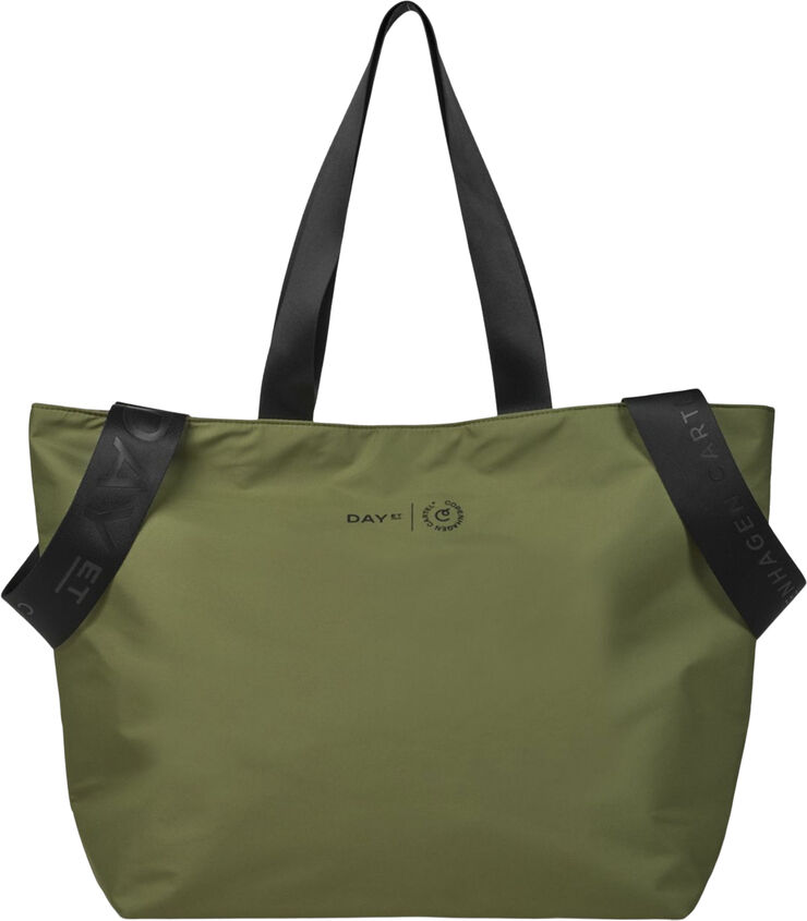 Cartel Copenhagen DAY ET x Copenhagen Cartel 2-way tote bag Army/ocean print