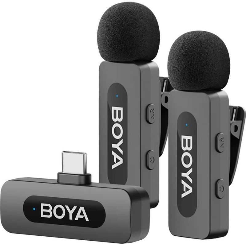 Boya - BY-V30 - Draadloze Microfoon - USB-C - Draadloos