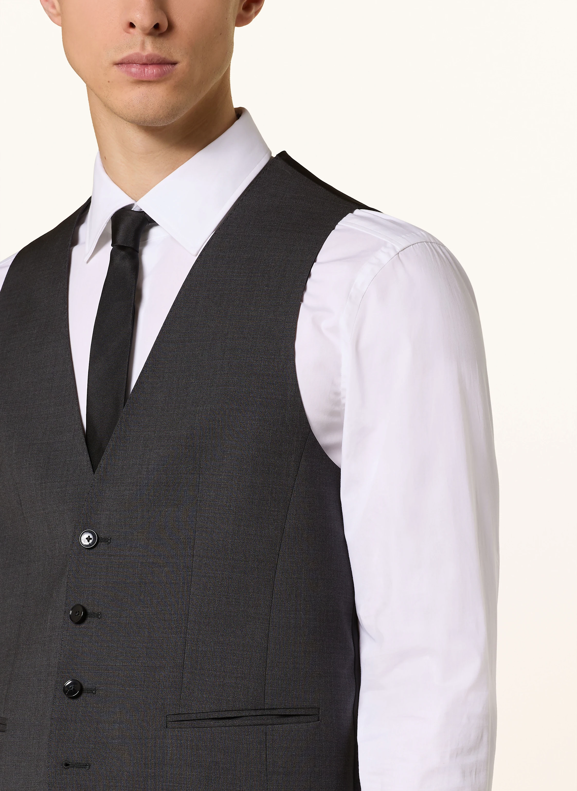 BOSS Anzugweste HUGE Slim Fit