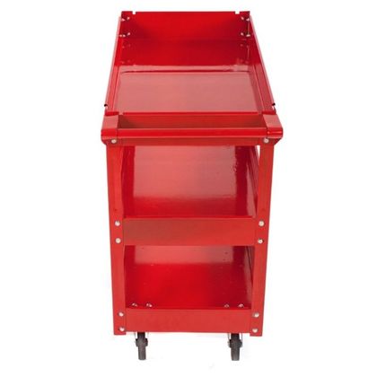 Outil Brazoline Servante d'Atelier Roulante en Acier Rouge Universelle Universel - Rouge