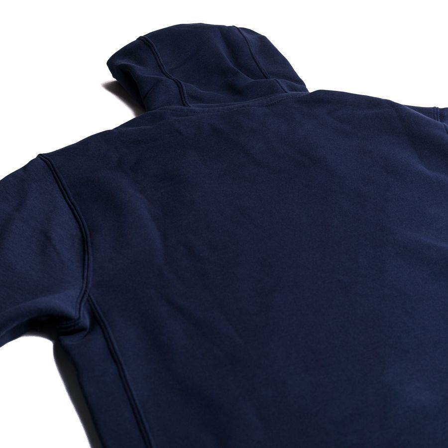 Nike Sweat à Capuche NSW Club - Bleu Marine/Blanc