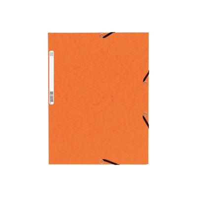 Exacompta Nature Future - 10 Chemises à 3 rabats - A4 - pour 250 feuilles - orange