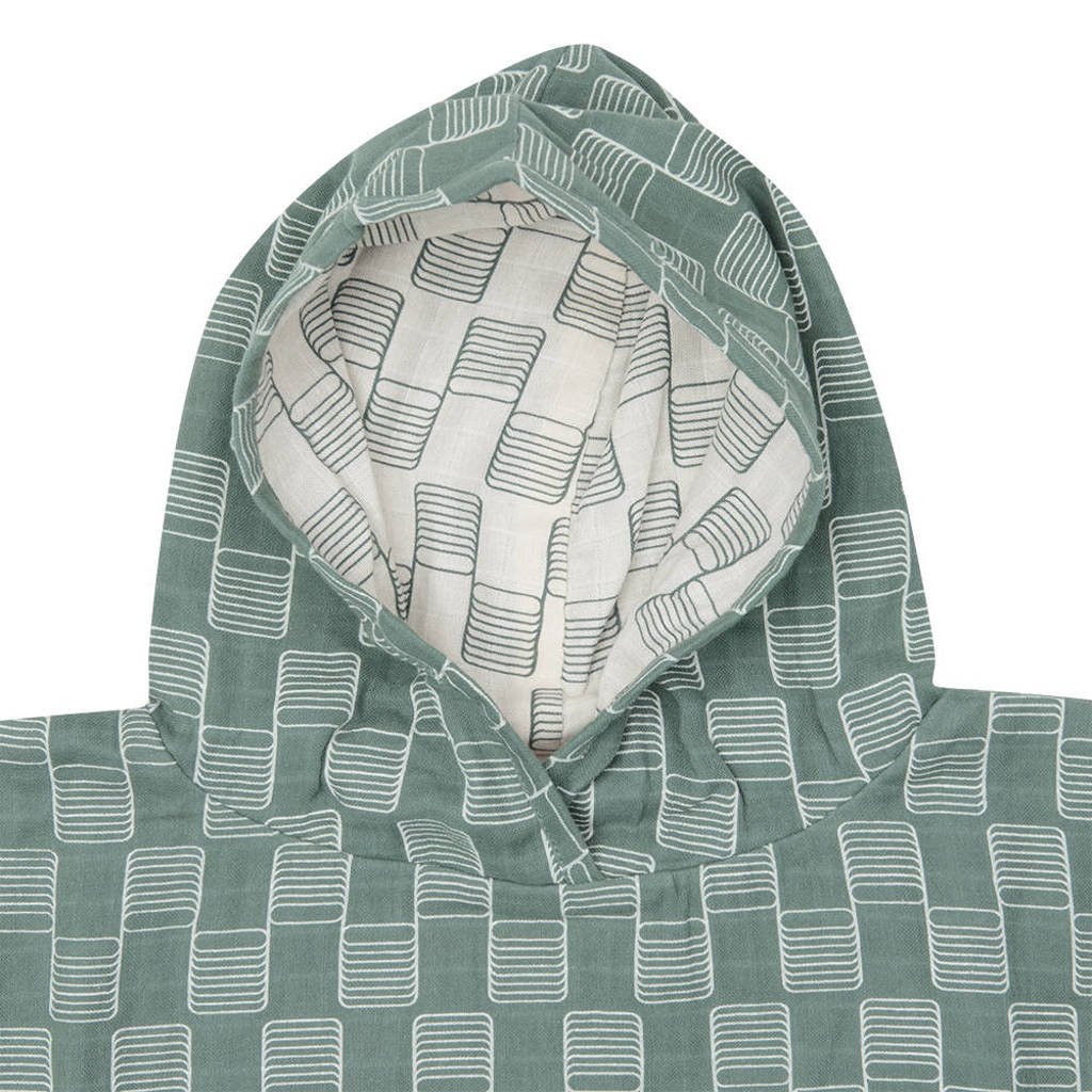 hydrofiele poncho Sticky Stripes
